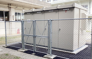 県立学校受変電設備等更新工事 (南部商業高校・与勝高校)
